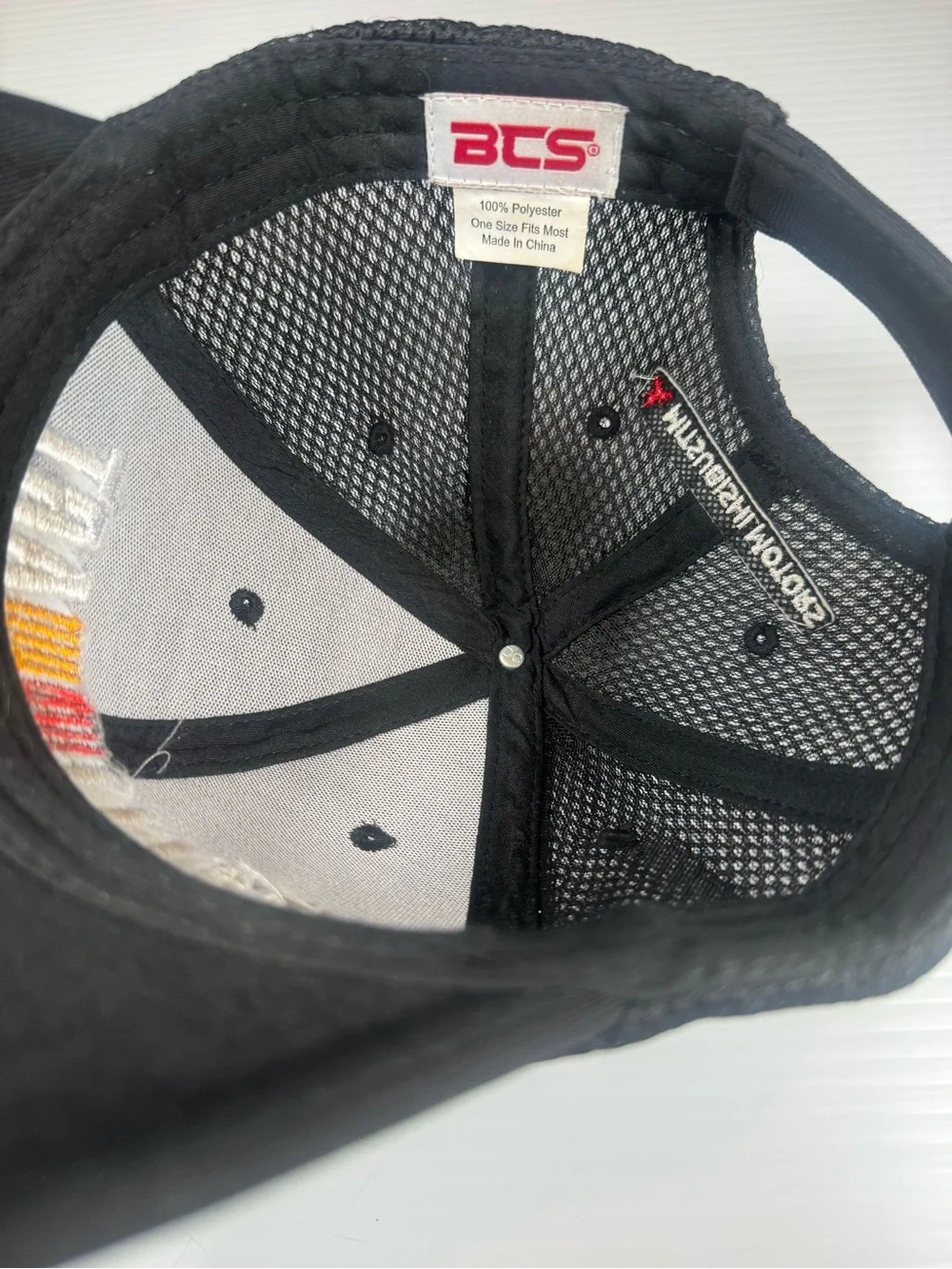 NWOT RALLIART Mitsubishi Rally performance Motorsport cap - mesh w/ Velcro strap